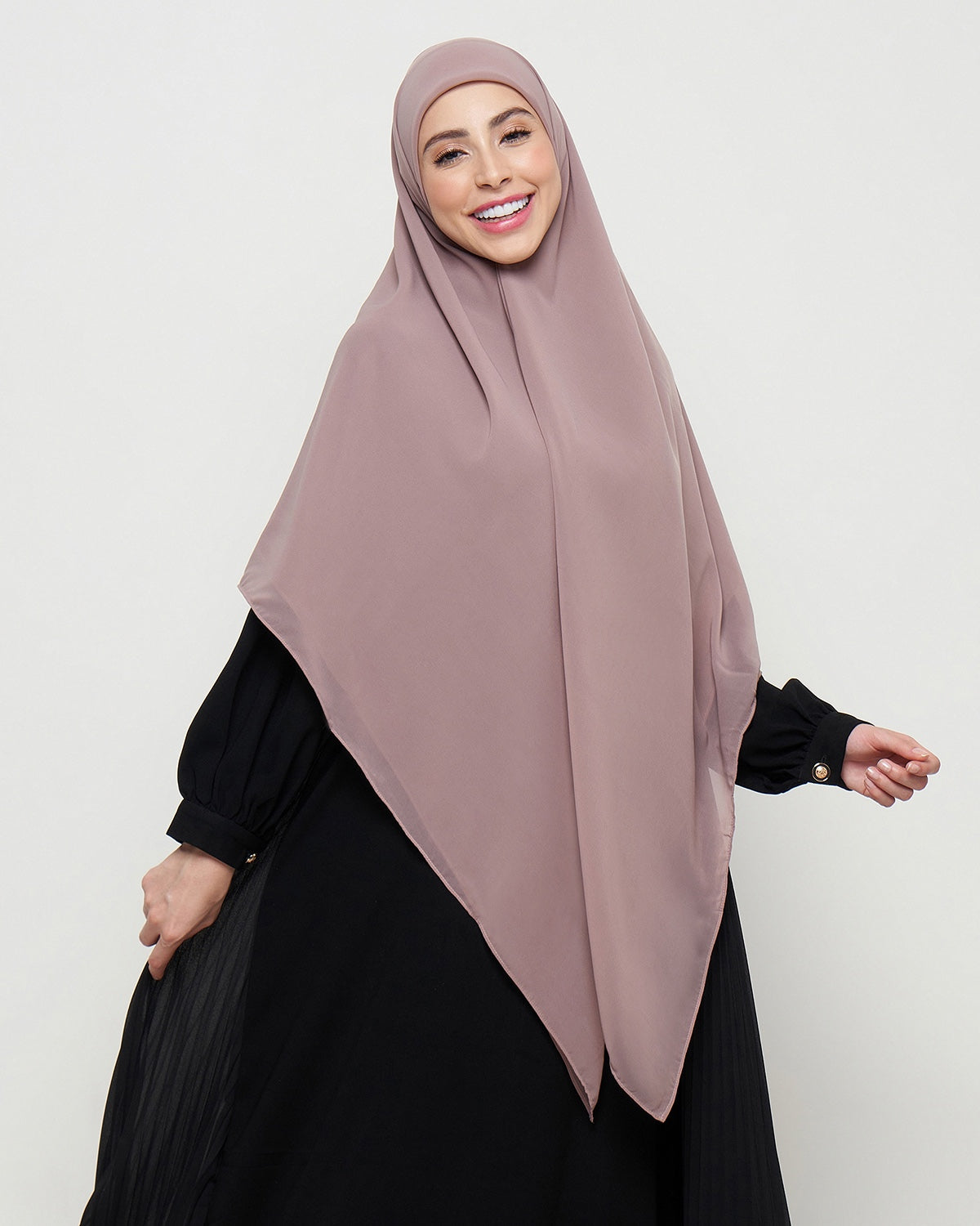 Zura Syar’i Square Scarf - Mauve