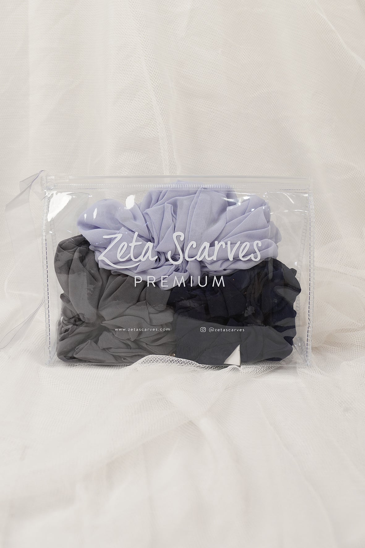 Zura Scrunchies 3 Colors - 05