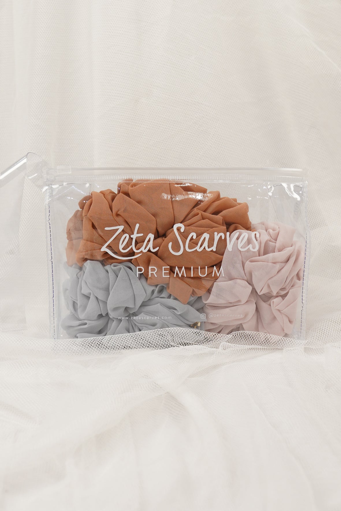 Zura Scrunchies 3 Colors - 03