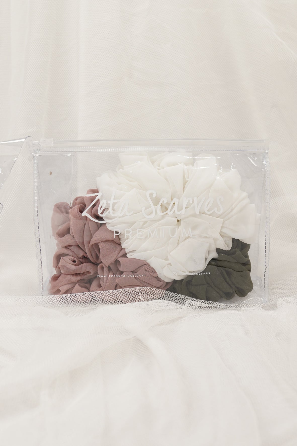 Zura Scrunchies 3 Colors - 01