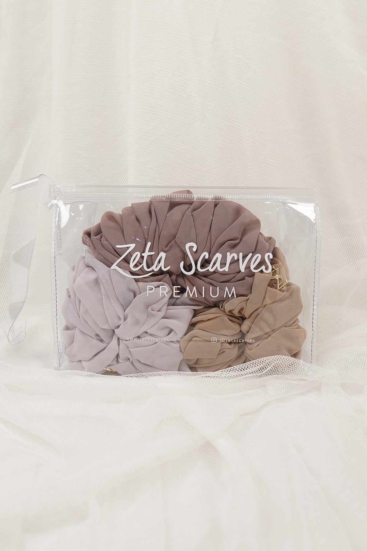 Zura Scrunchies 3 Colors - 06