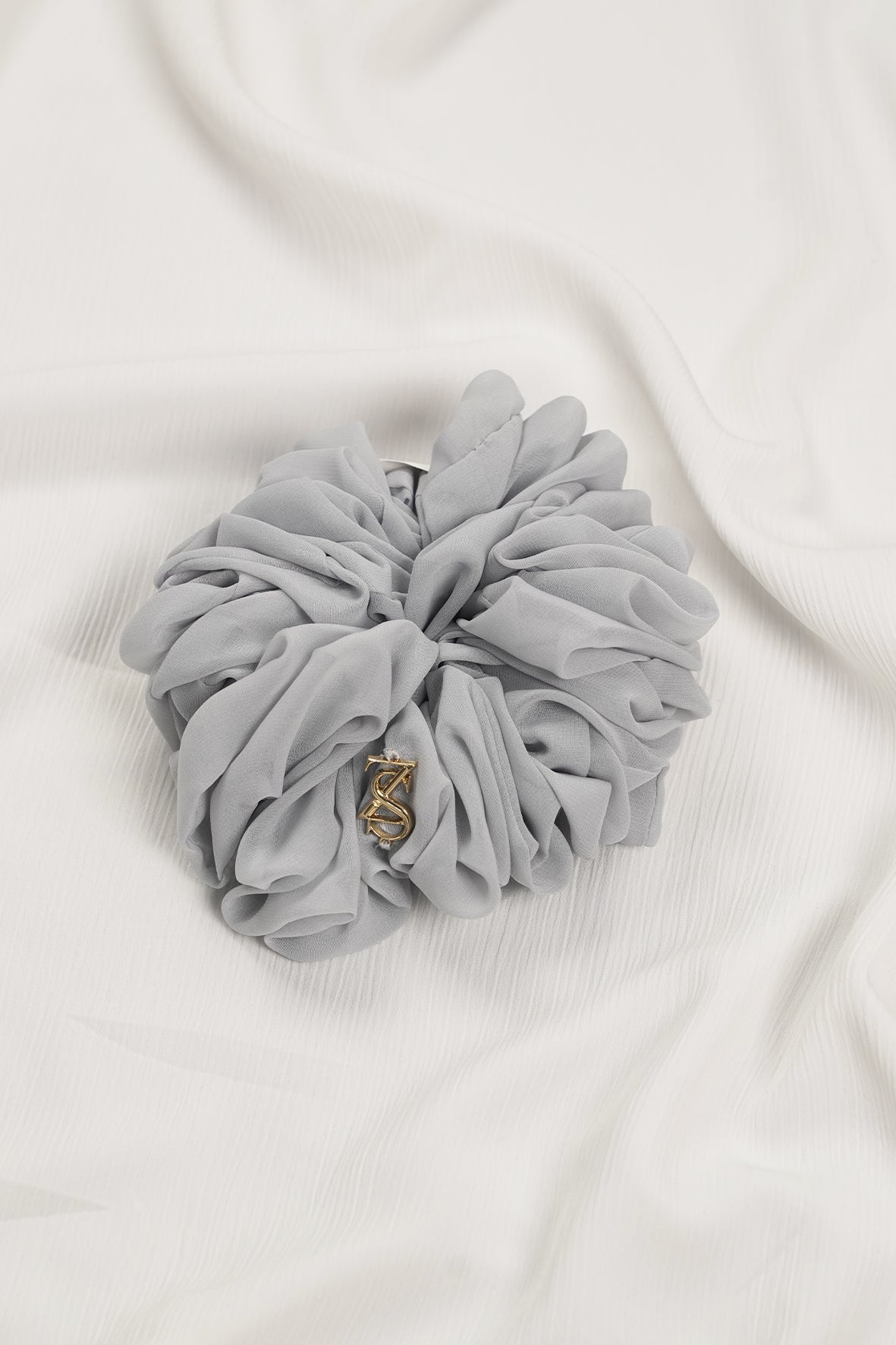 Zura Scrunchies - Light Grey