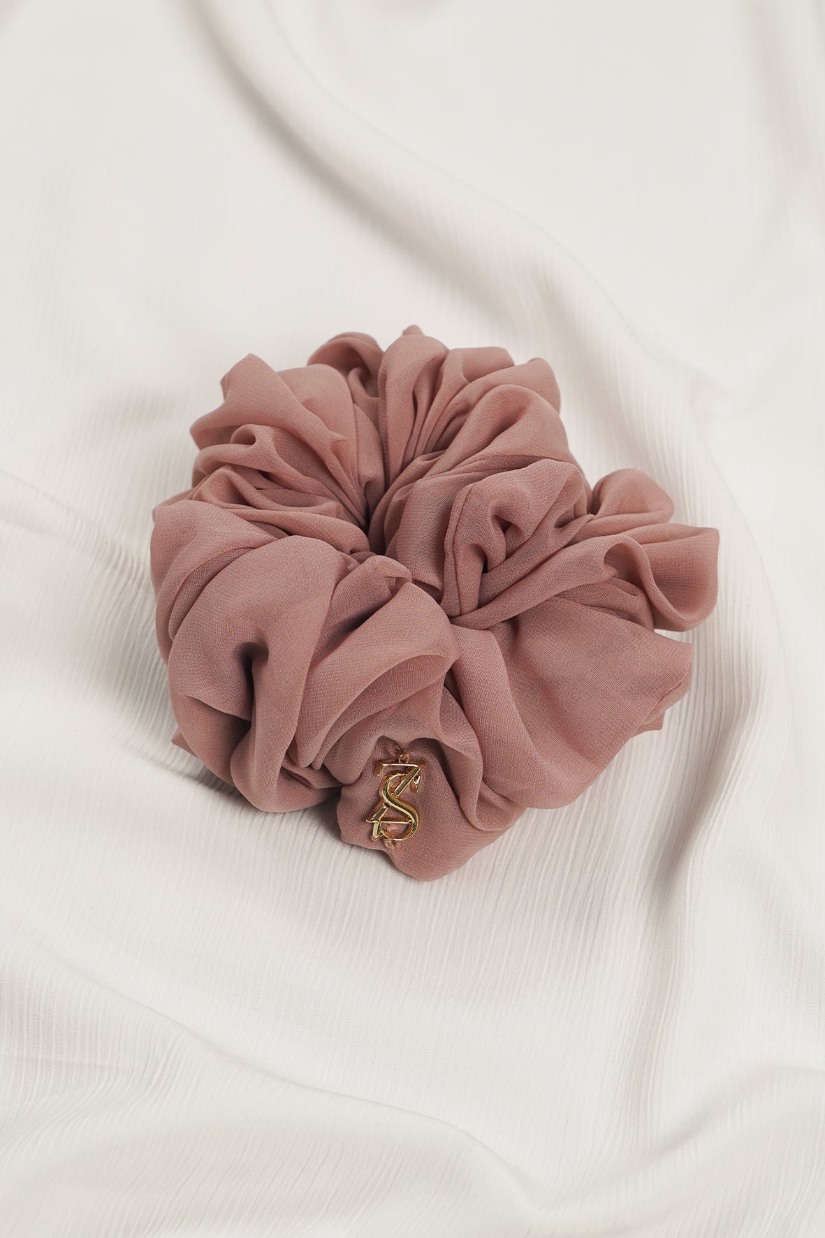 Zura Scrunchies - Dusty Pink