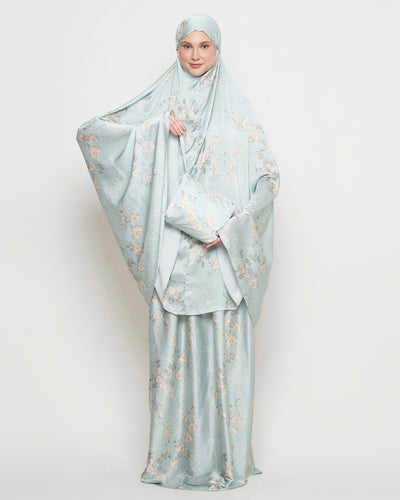 Misty Prayer Set - Aqua Blue