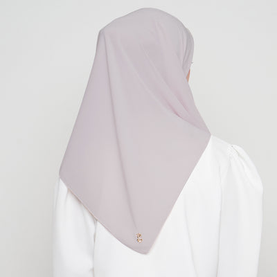 Zura Square Scarf - Lilac