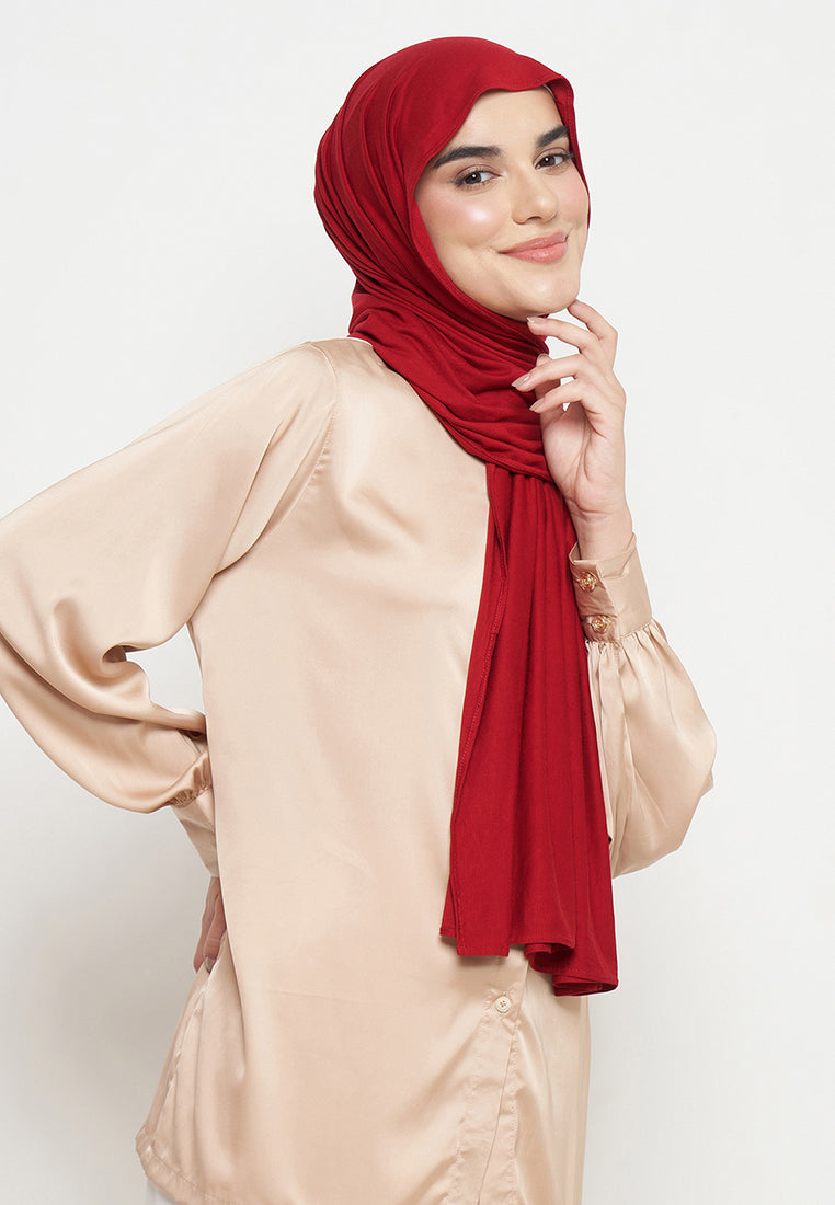 Comfort Shawl - Maroon