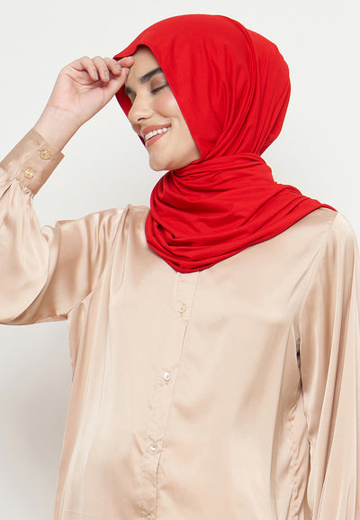 Comfort Shawl - Red